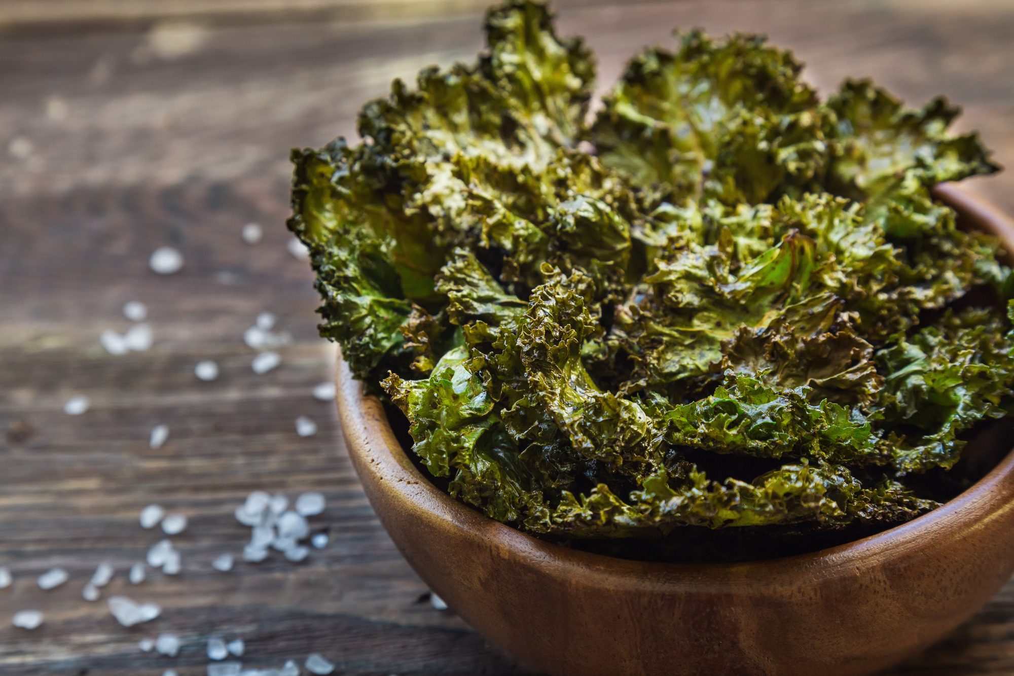 Toaster Oven Kale Chips